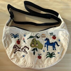 BAGGU Medium Crescent Bag - Painted Prairie